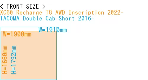#XC60 Recharge T8 AWD Inscription 2022- + TACOMA Double Cab Short 2016-